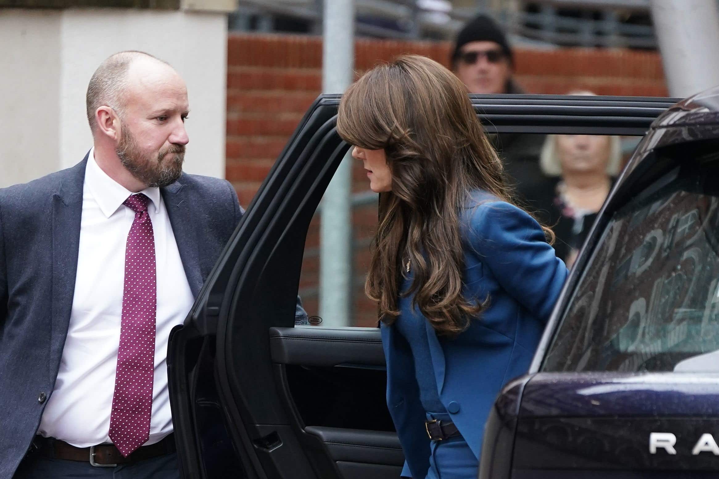 The Princess of Wales arrives to officially open the Evelina London Children’s Day Surgery Unit (Aaron Chown/PA)