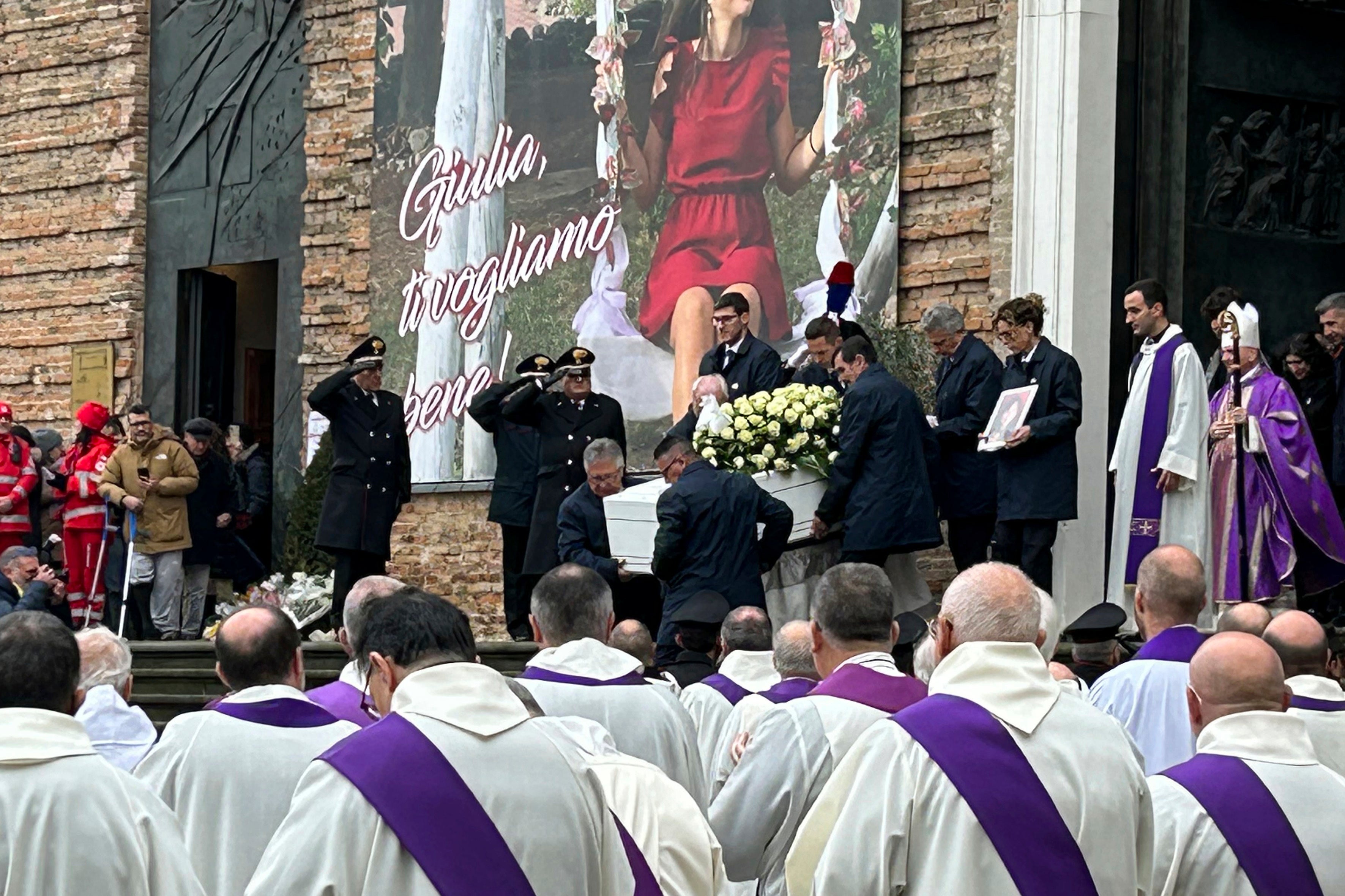 Italy Funeral Giulia Cecchettin
