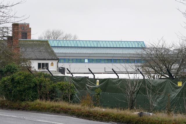 <p>The Manston immigration short-term holding facility in Thanet, Kent, was closed in November 2022 after migrants were left sleeping on cardboard and one man died of diphtheria </p>