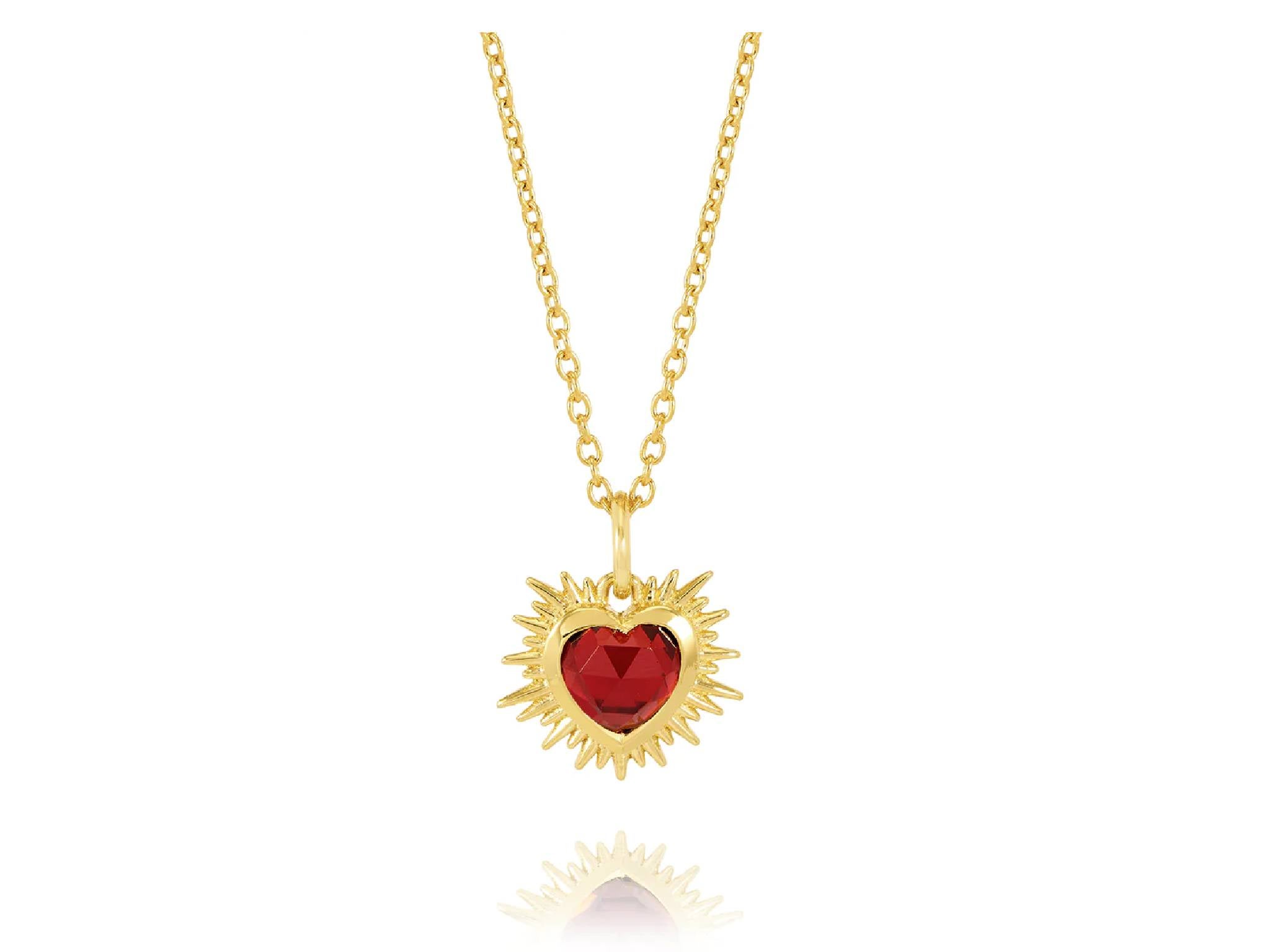 Rachel Jackson heart necklace