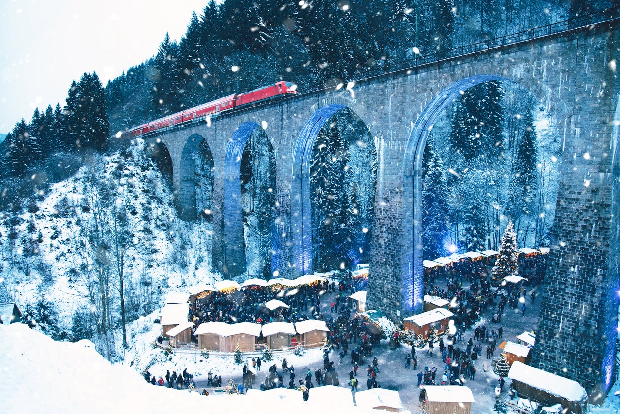 The market in Ravenna Gorge is known simply as Christmas Market