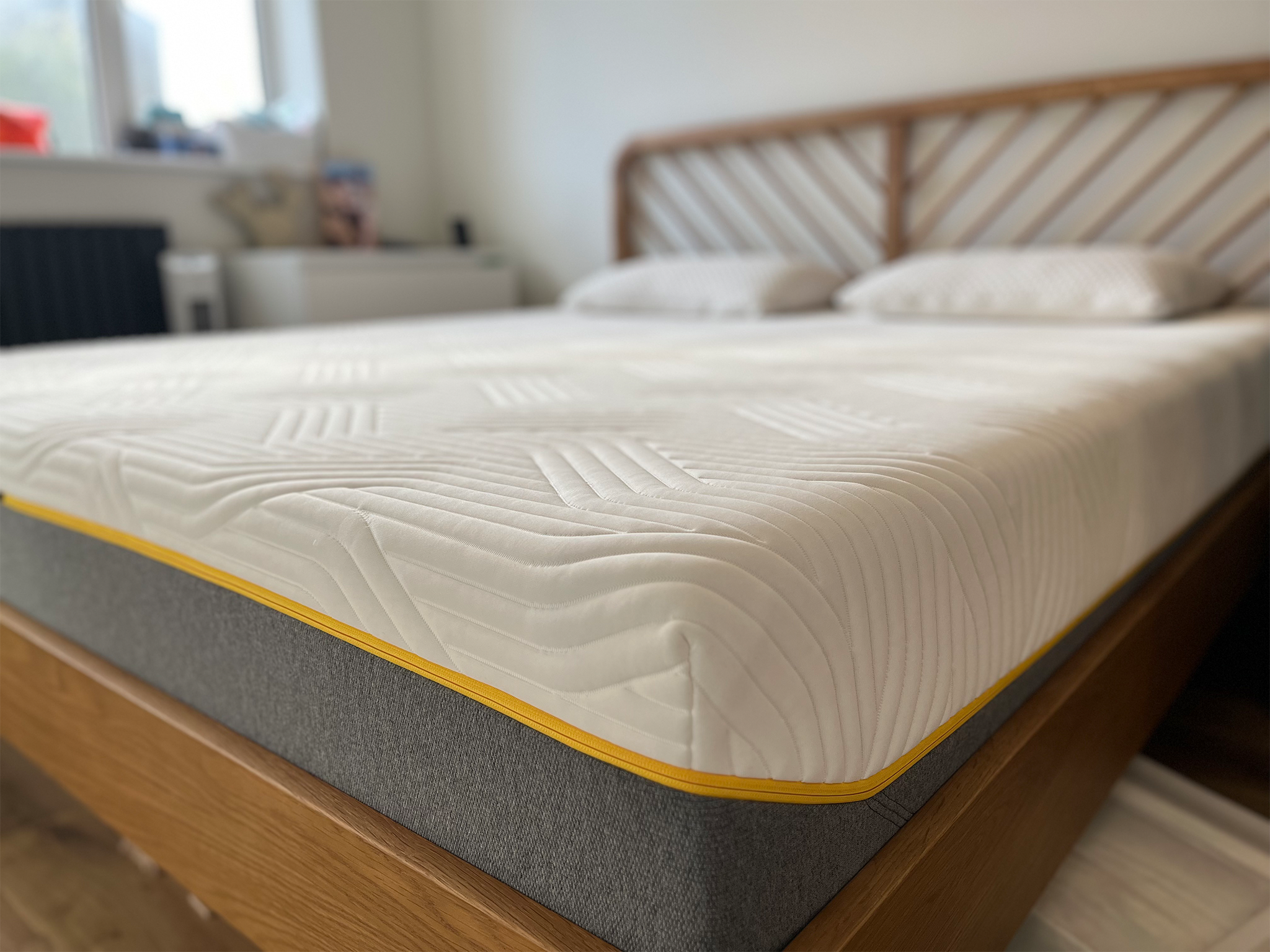 We slept on the Tempur mattress for three months