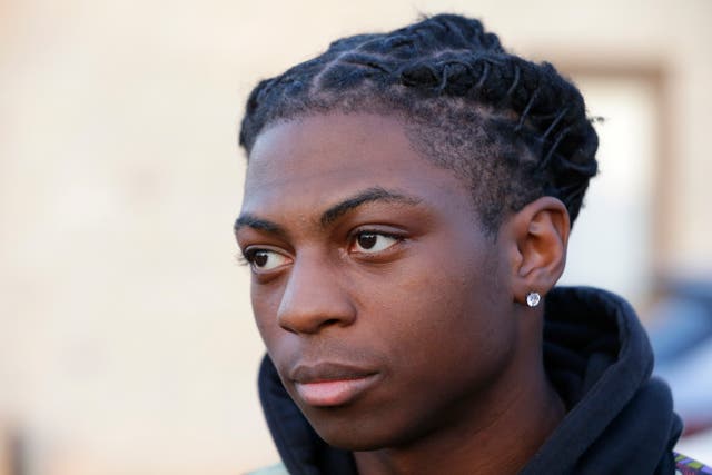 <p>A Black teenager who was suspended from a Texas high school for his loc hairstyle in September has been given another in-school suspension</p>