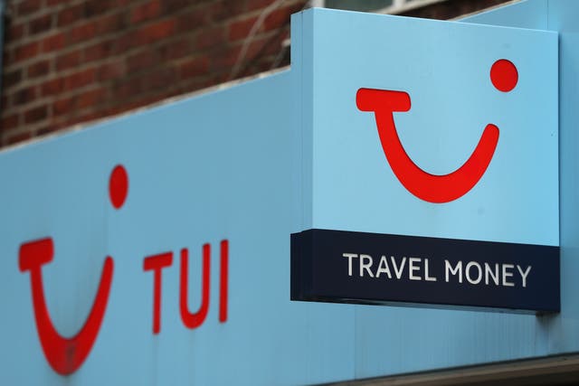 Holiday giant Tui has revealed that annual earnings more than doubled after record sales and rising prices and the group expects another 25% leap in operating profits over the year ahead (Andrew Matthews/PA)