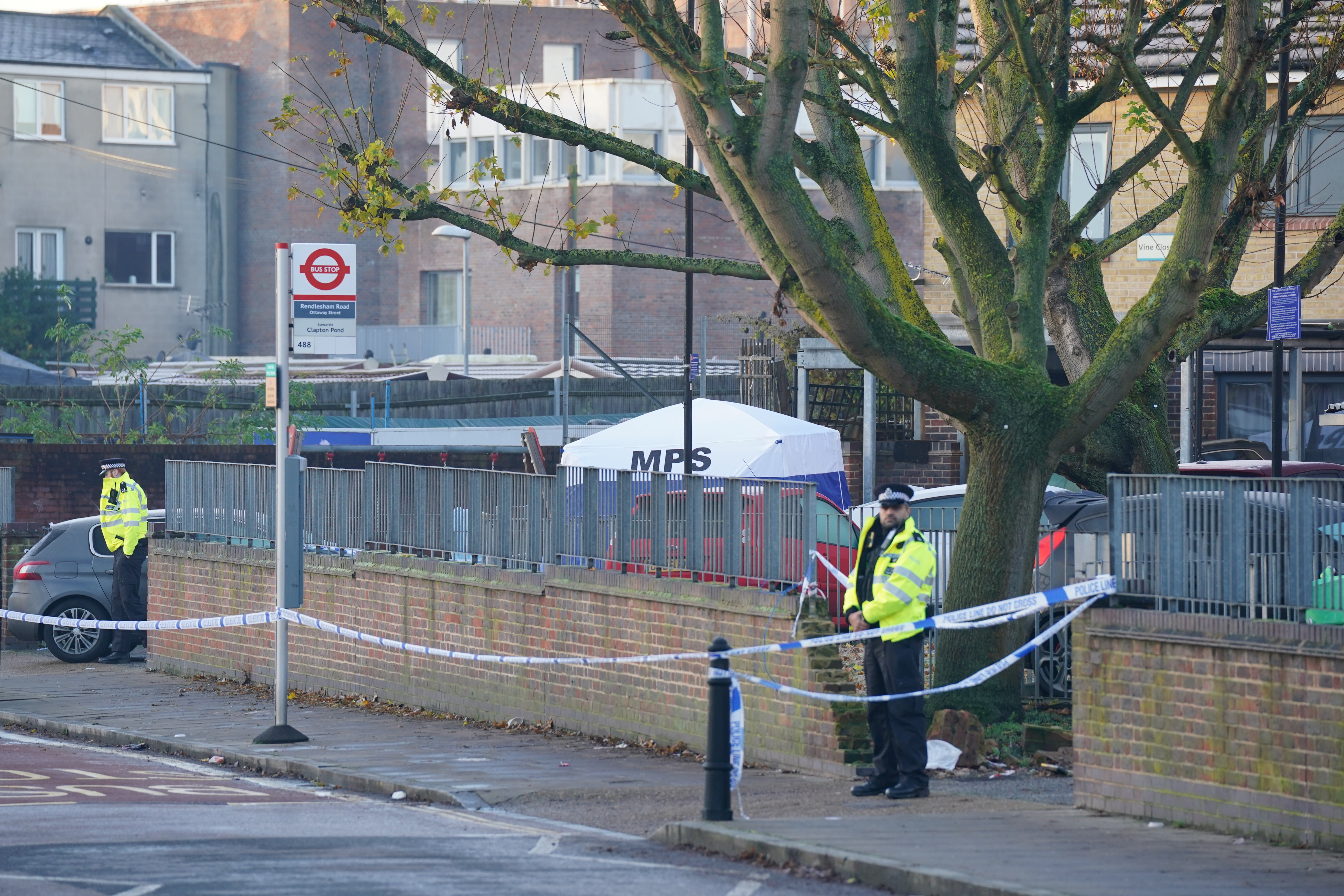 A murder investigation has been launched but no arrests have been made yet