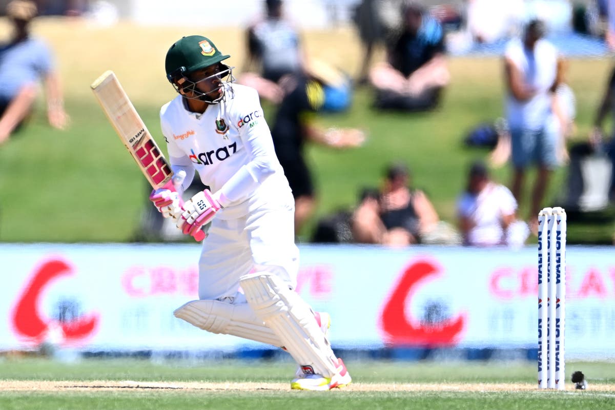 Bangladesh batter becomes only the second-ever to be out obstructing the field in Test cricket