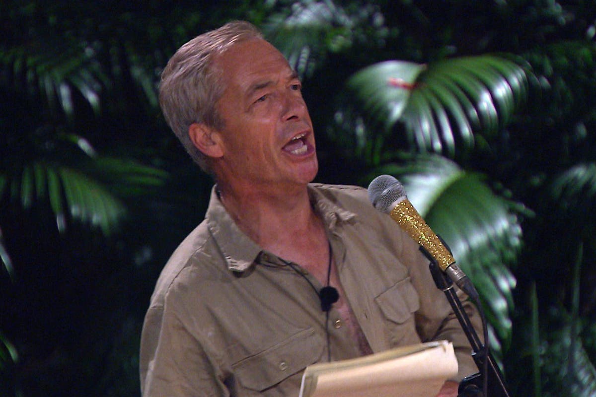 I’m a Celeb’s Nigel Farage shocks campmates with impromptu striptease