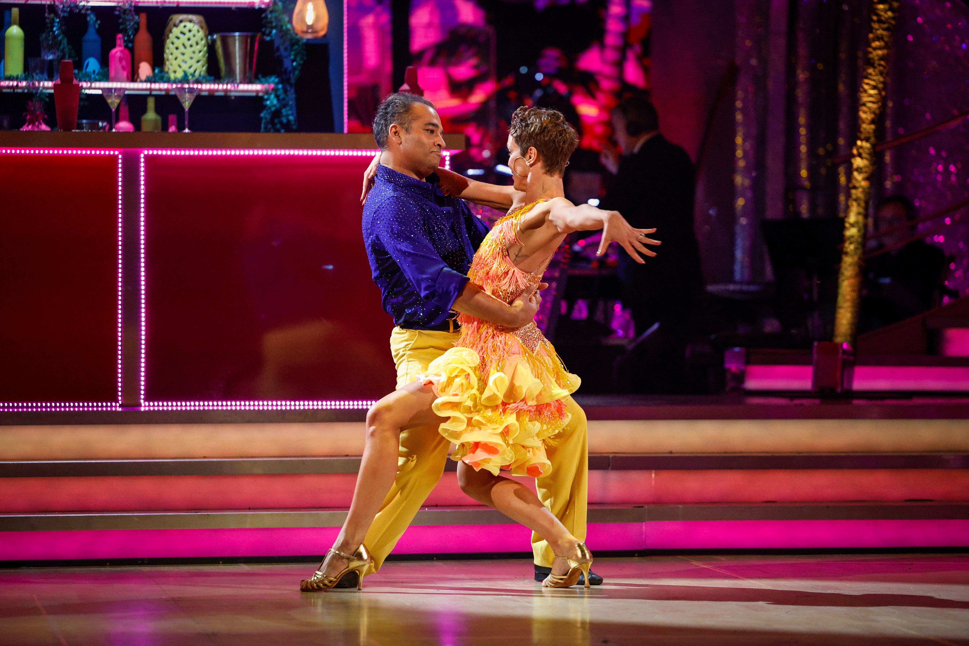 Strictly business: Krishnan Guru-Murthy and Lauren Oakley on ‘Strictly Come Dancing'