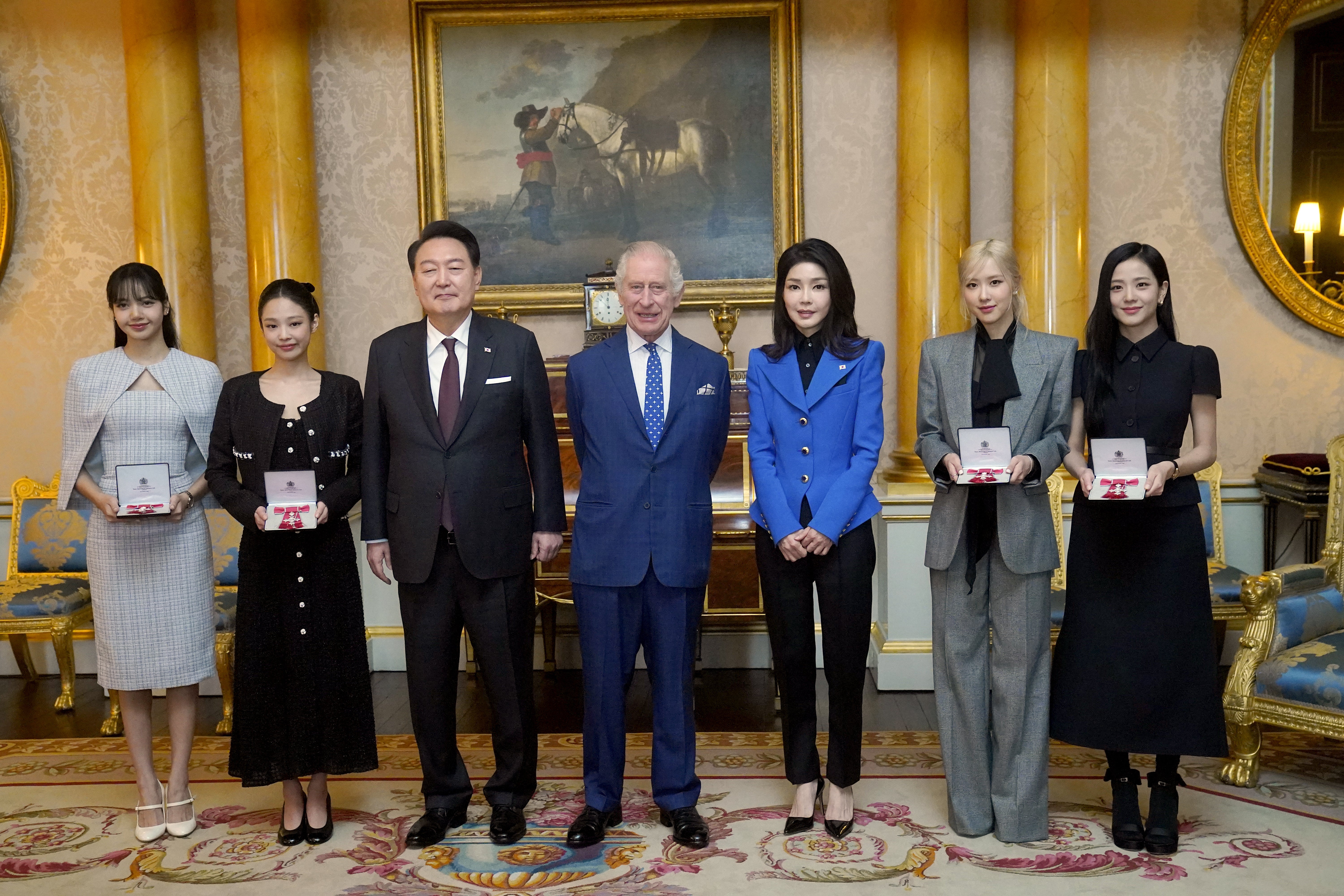 Honorary MBEs presented to BlackPink