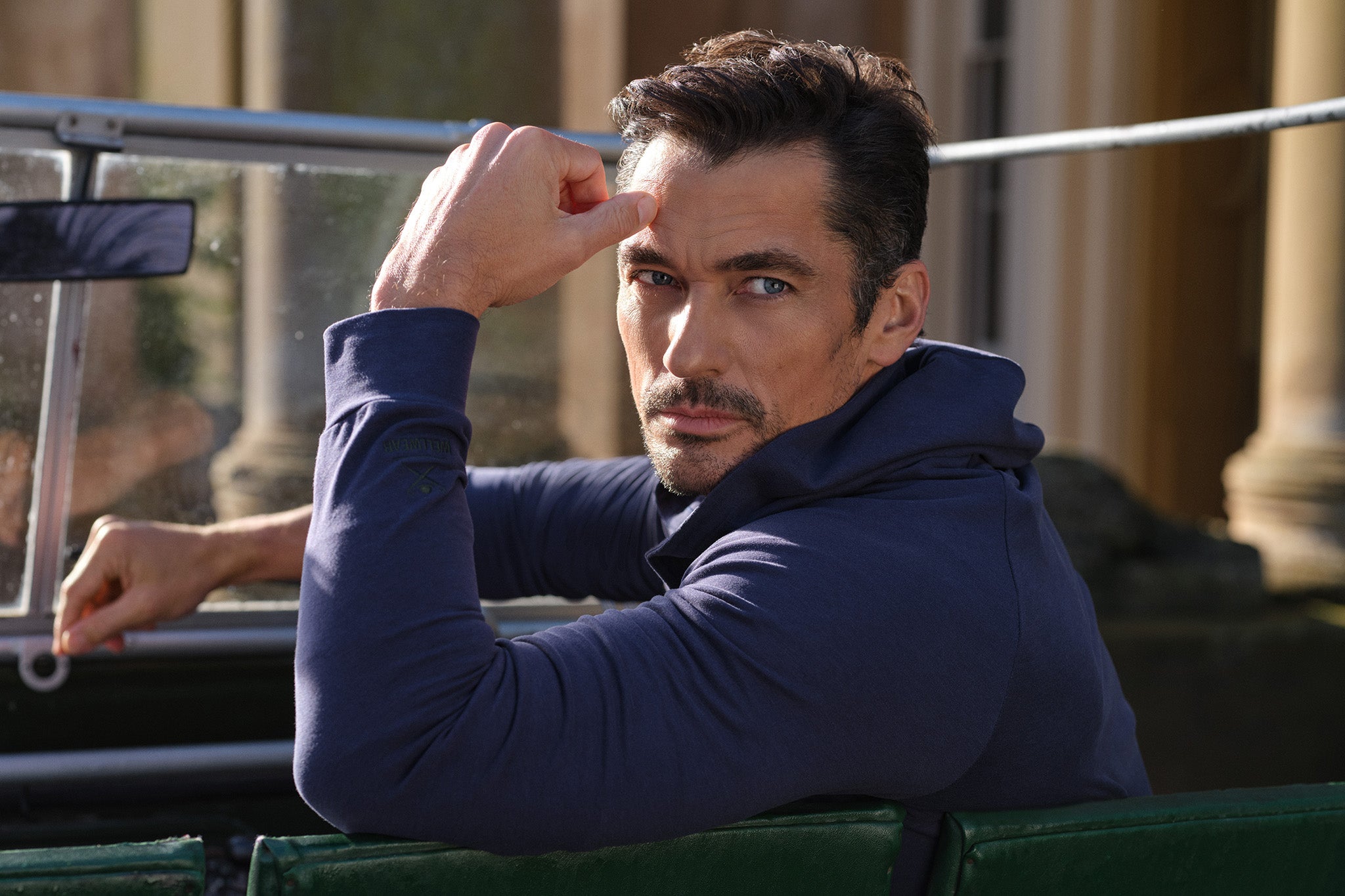 Blue steel: David Gandy may have endured endless Zoolander comparisons but he’s more than just a pretty face