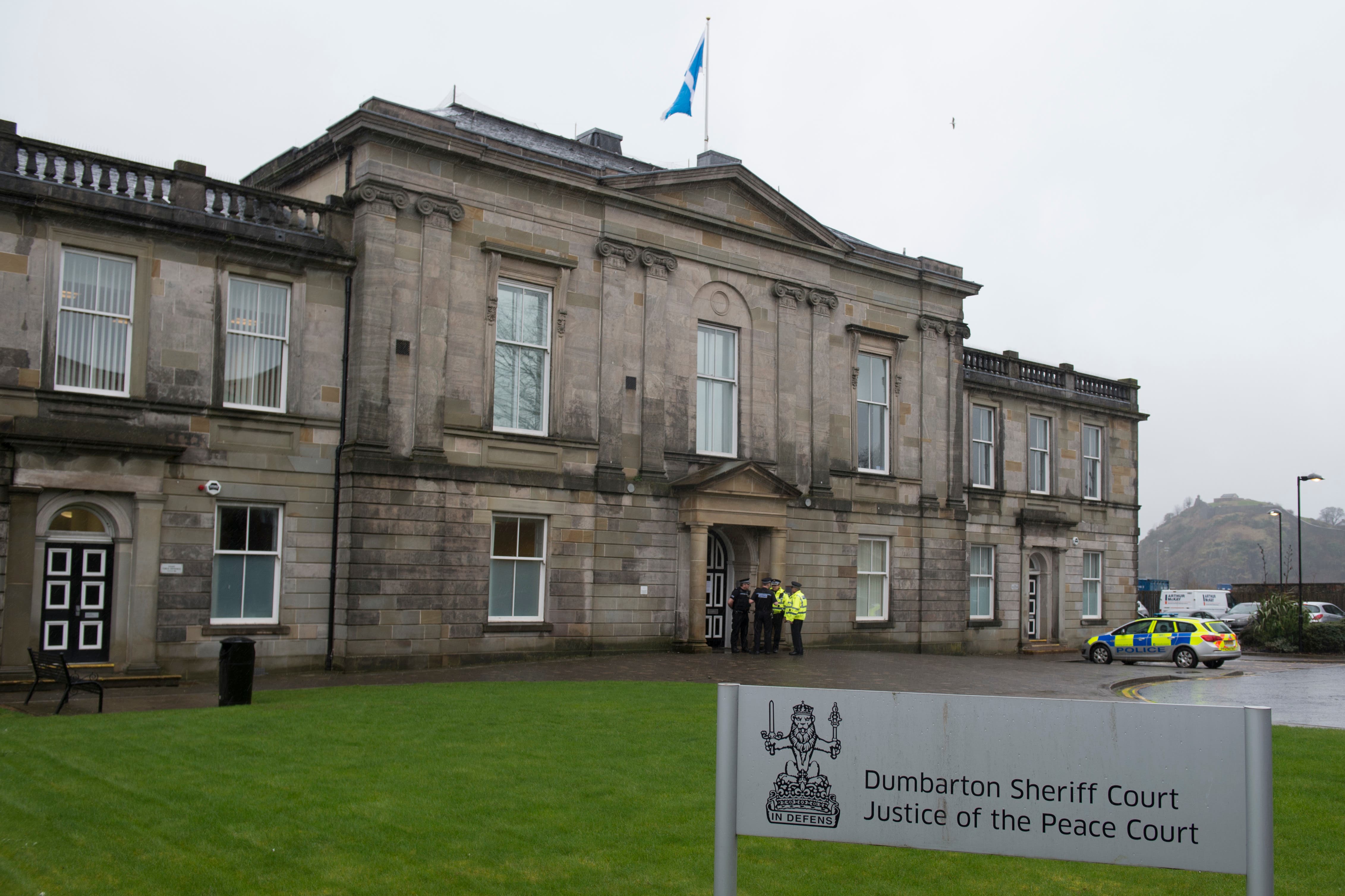 Jonathan Barton faced eight charges against eight different women during a trial at Dumbarton Sheriff Court (John Linton/PA)