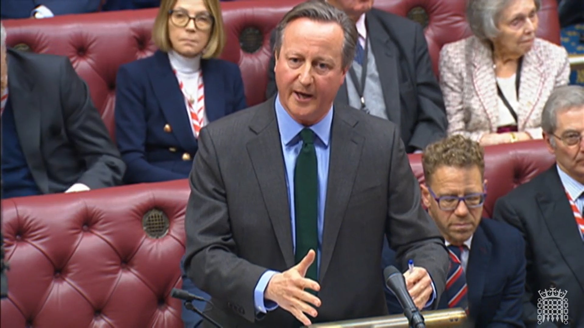 David Cameron described the attack as ‘completely unacceptable’