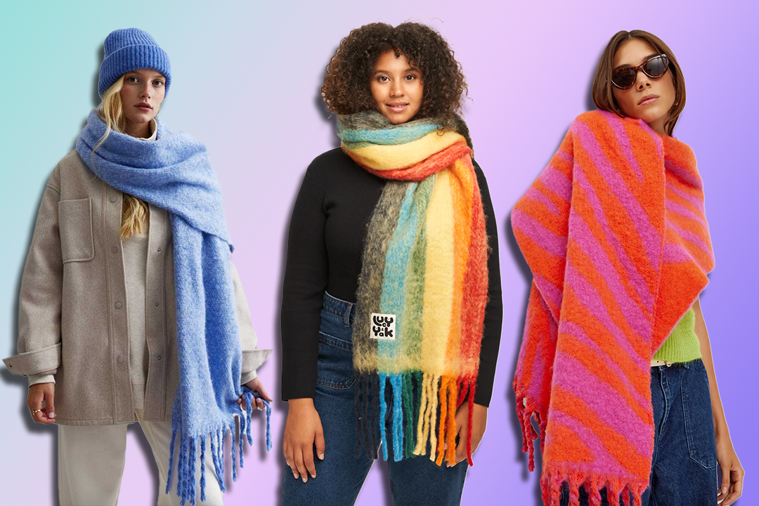 20 times a neck scarf elevated a look