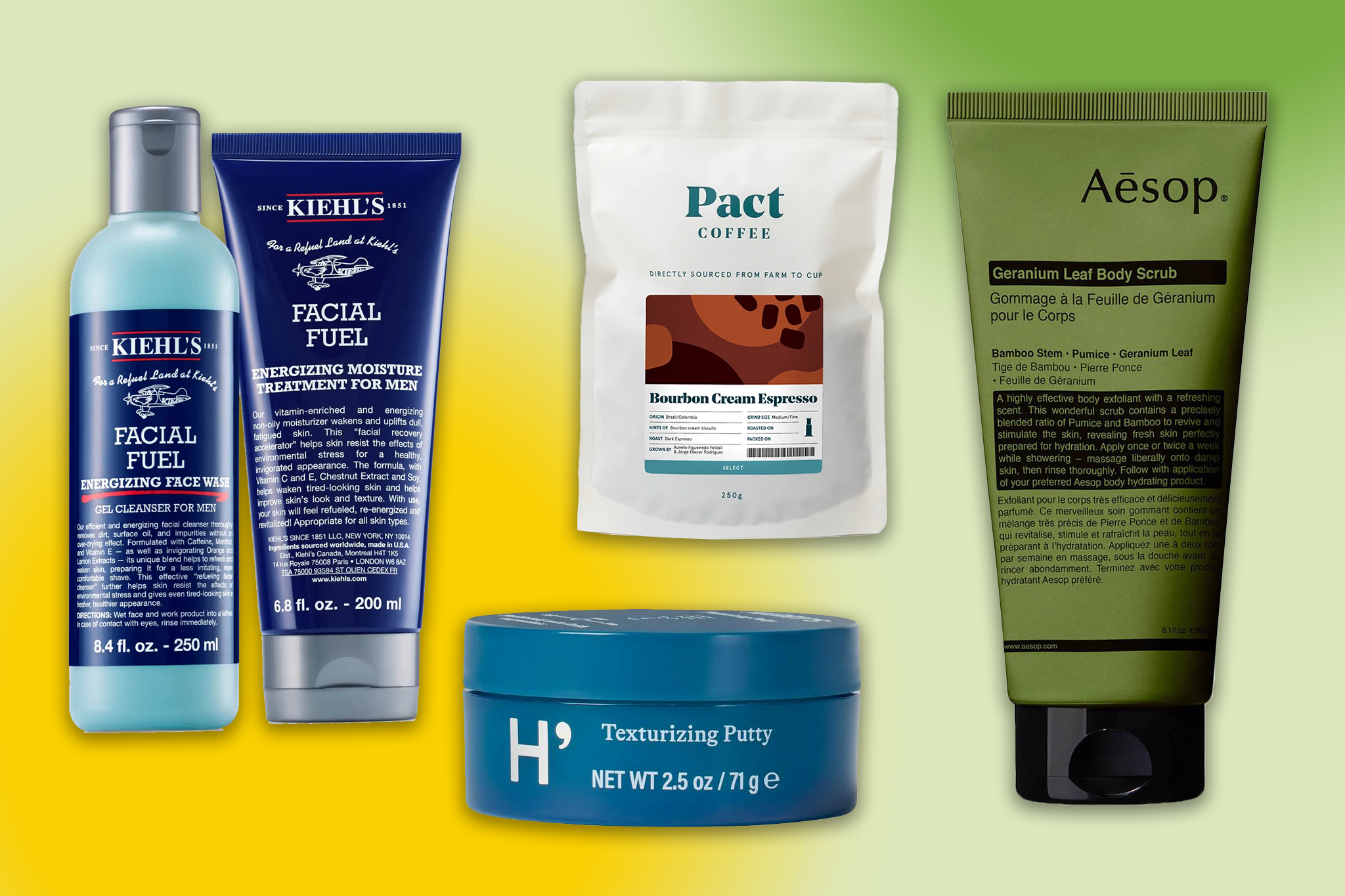 From skincare to boxers, we’ve got you covered