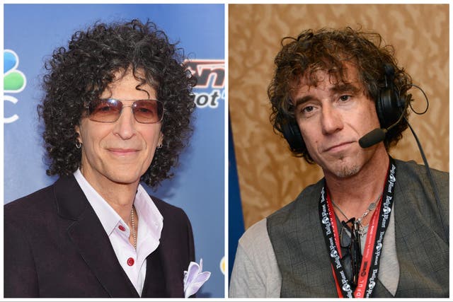<p>Howard Stern and Ralph Cirella</p>