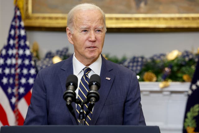 <p>President Joe Biden warned that Israel is starting to lose support </p>