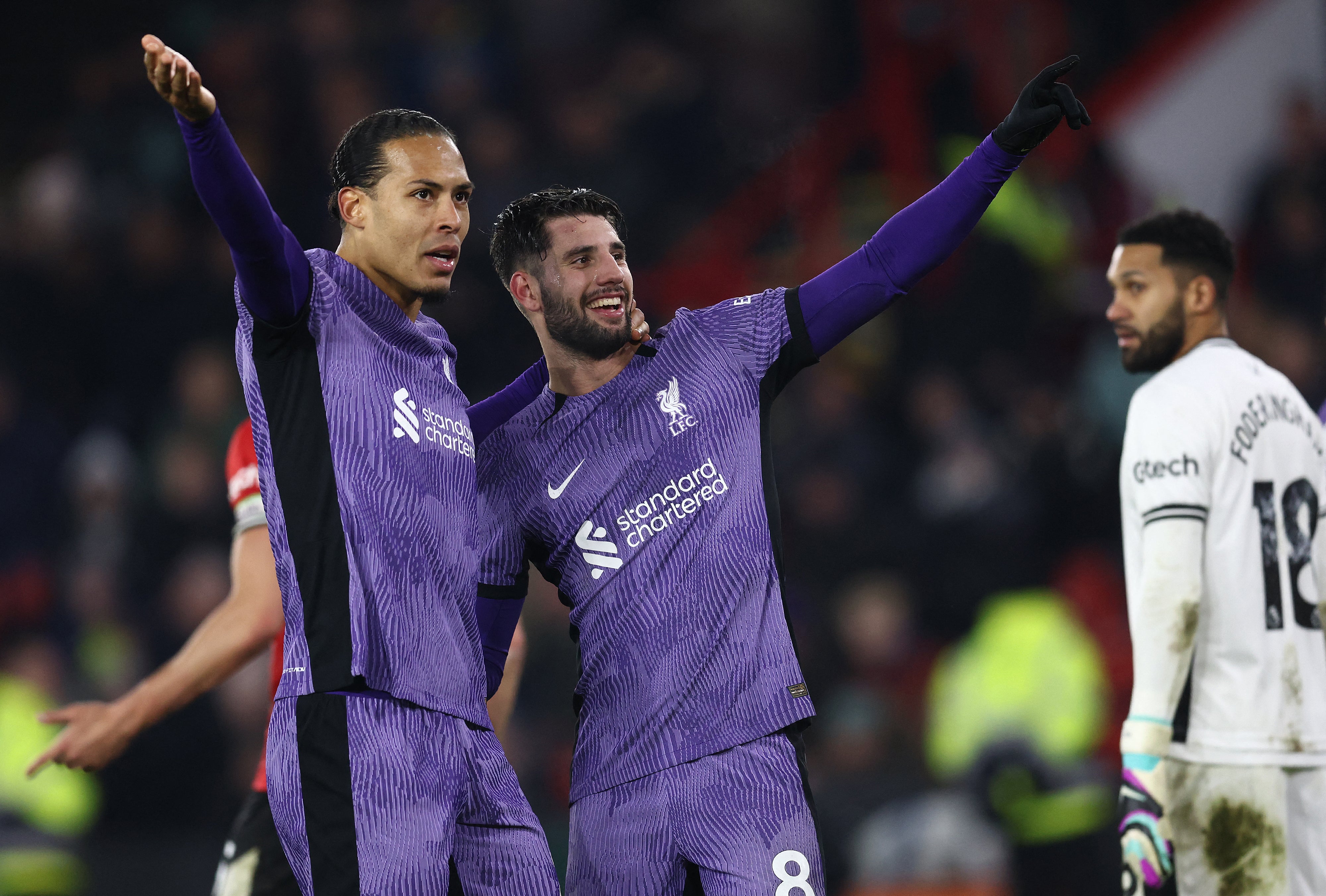 Virgil van Dijk the difference-maker as Liverpool rediscover impact of  winning away at Sheffield United | The Independent