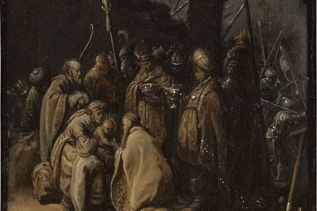 Adoration Of The Kings is one of only a few times that a narrative painting by the Dutch artist has been sold in recent decades, according to Sotheby’s. (Sotheby’s)