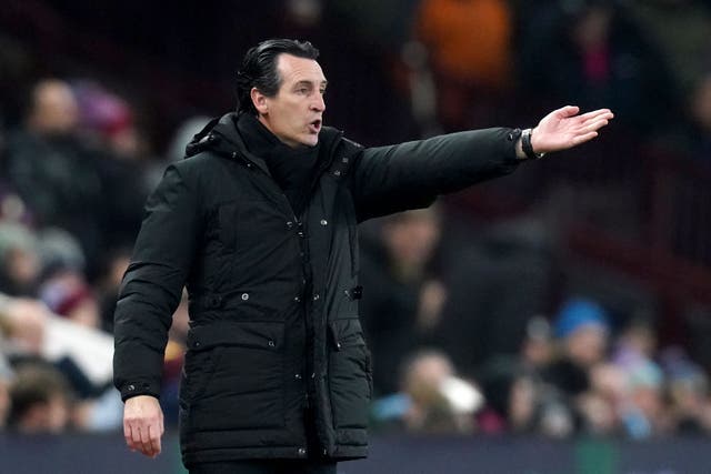 <p>Unai Emery has squashed talk of Aston Villa as title contenders </p>