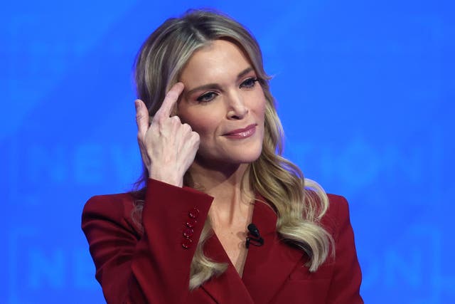 <p>Former FOX News host and moderator Megyn Kelly takes the stage ahead of the NewsNation Presidential Primary Debate at the University of Alabama Moody Music Hall on December 6, 2023 in Tuscaloosa, Alabama</p>