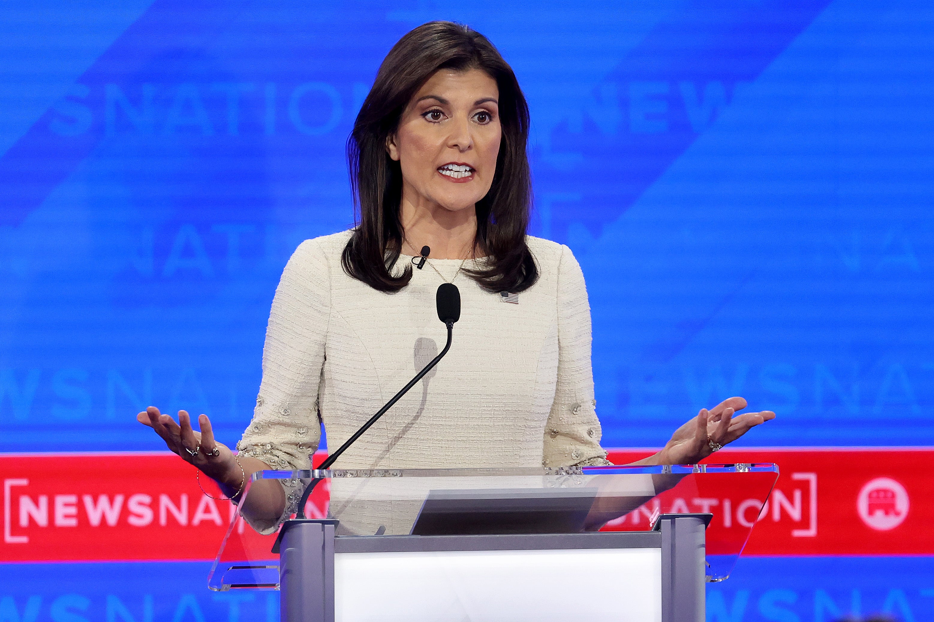 Nikki Haley faced criticism for ties to corporate world during GOP debate