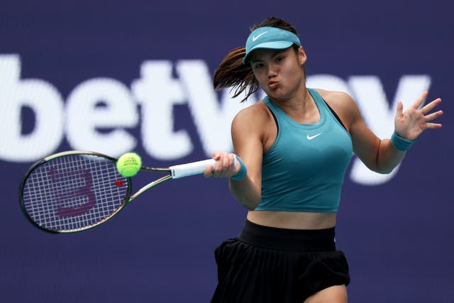 <p>Emma Raducanu will return to tennis next month </p>