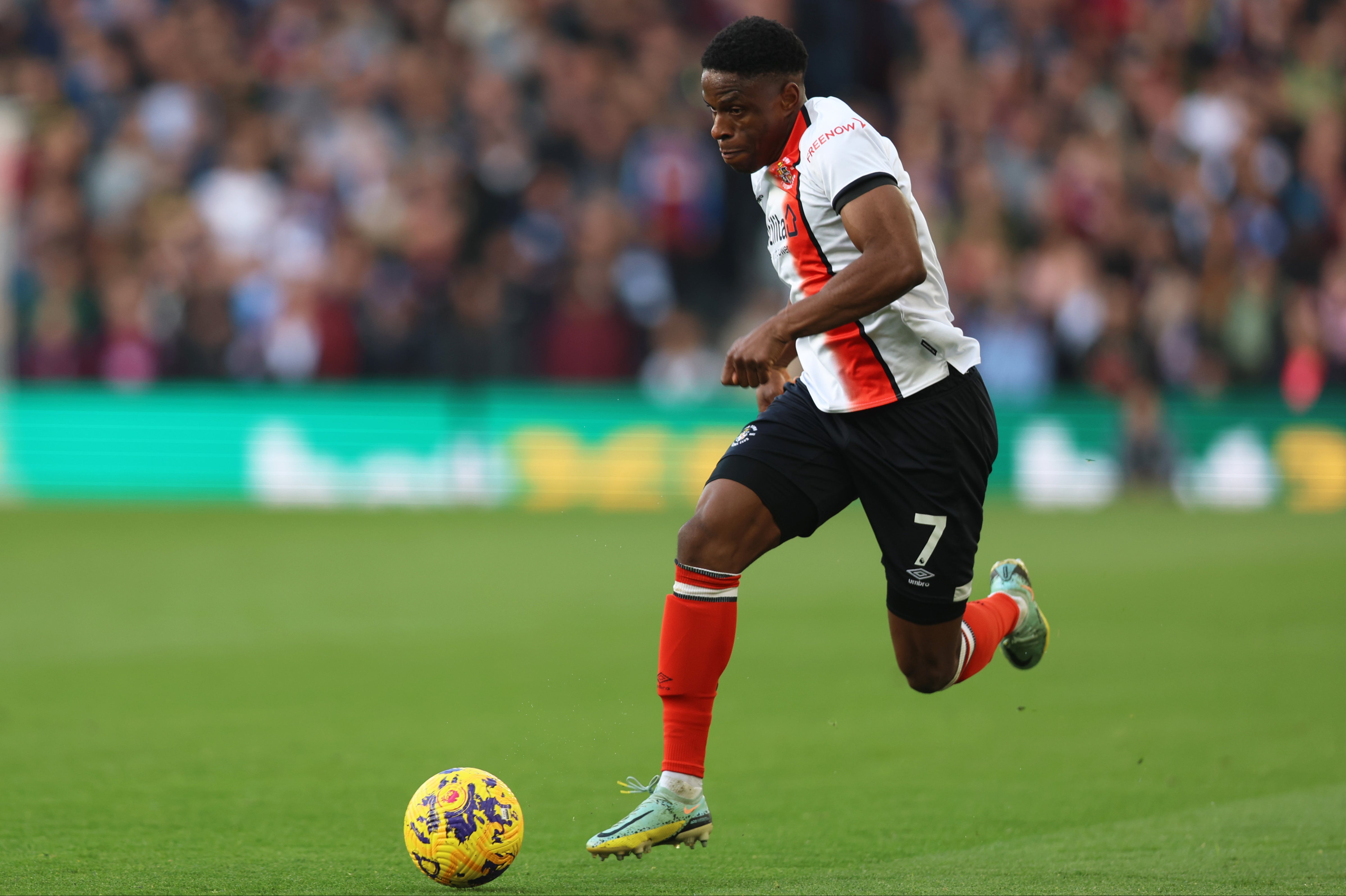 Chiedozie Ogbene has recorded the fastest sprint speed in the Premier League this season