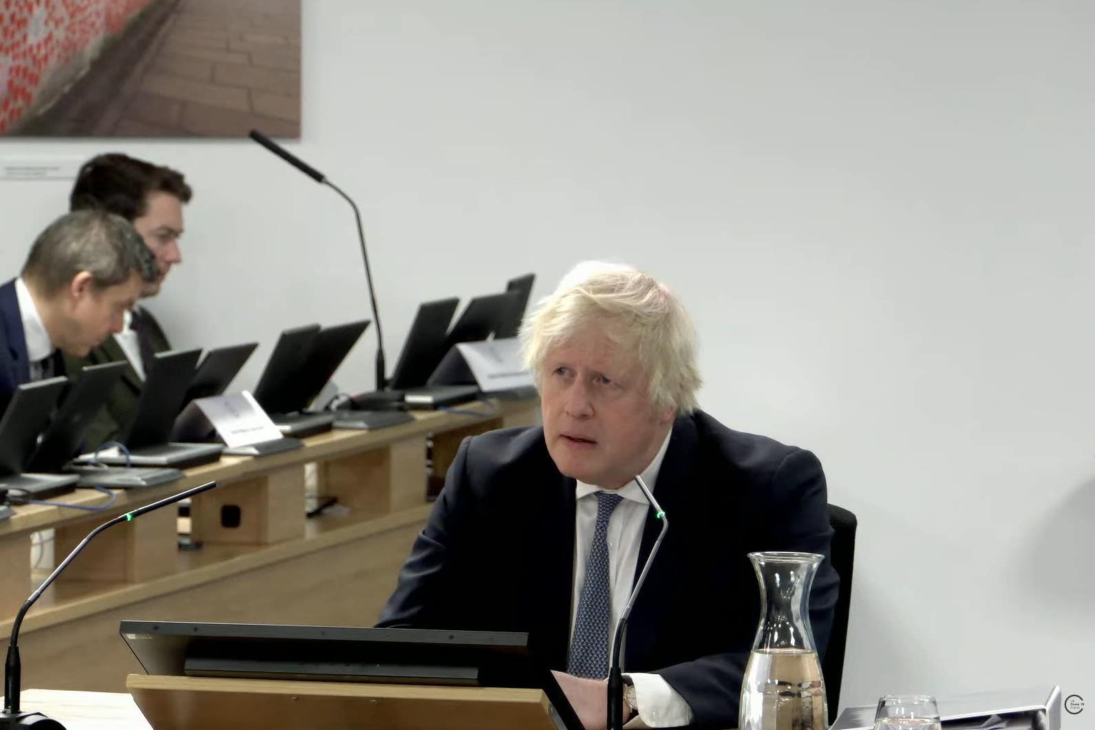 Boris Johnson is giving his second and final day of evidence to the Covid inquiry (UK Covid-19 Inquiry/PA)
