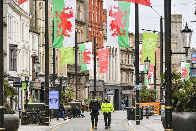 Parts of Wales in September 2020 were among the areas hardest hit by coronavirus in the UK (PA)