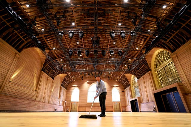 Live performances at the newly-refurbished historic venue began in November and have sold out (PA)