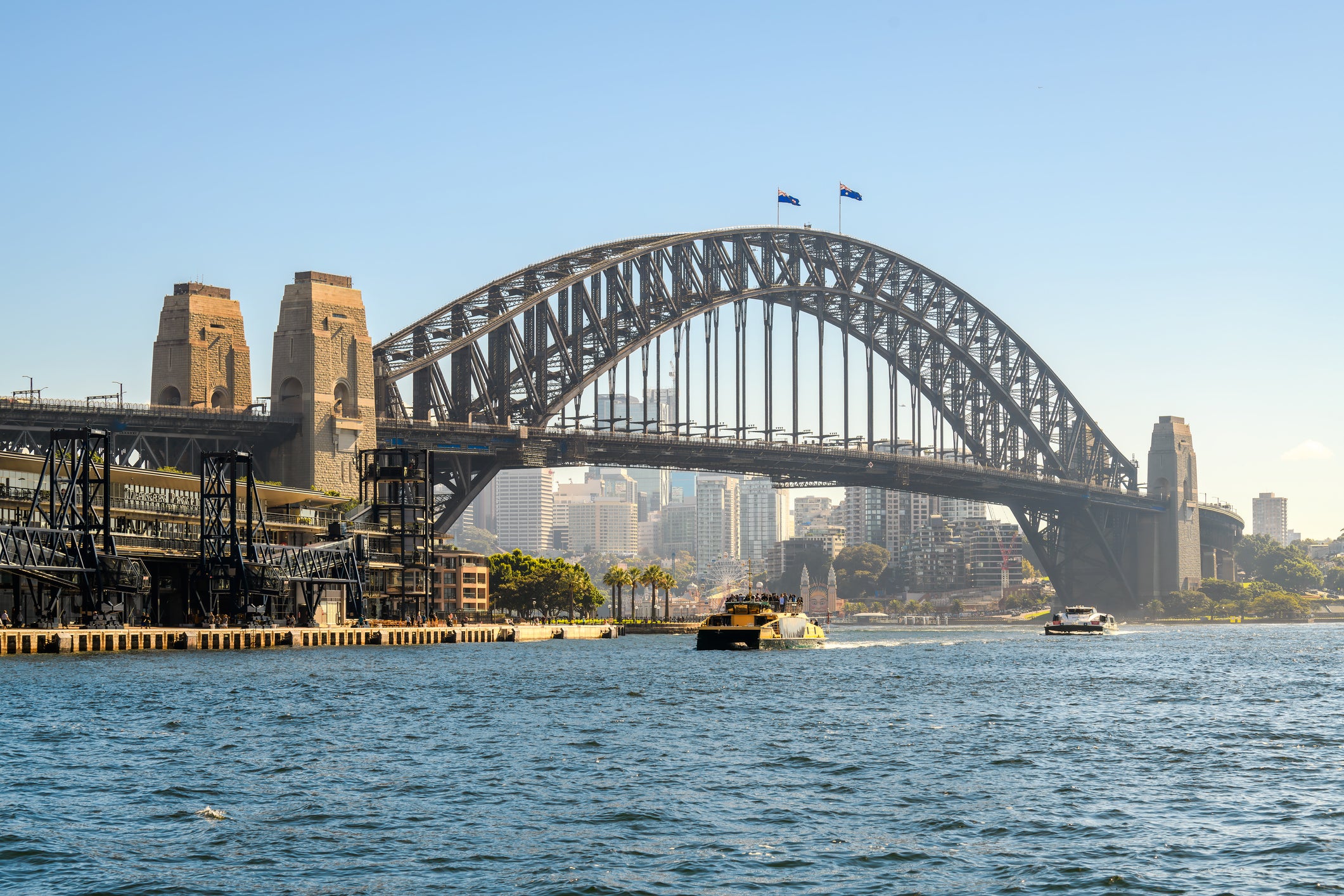 It’s a climb across the 500m long steel icon 134m above the harbour for adventurous travellers