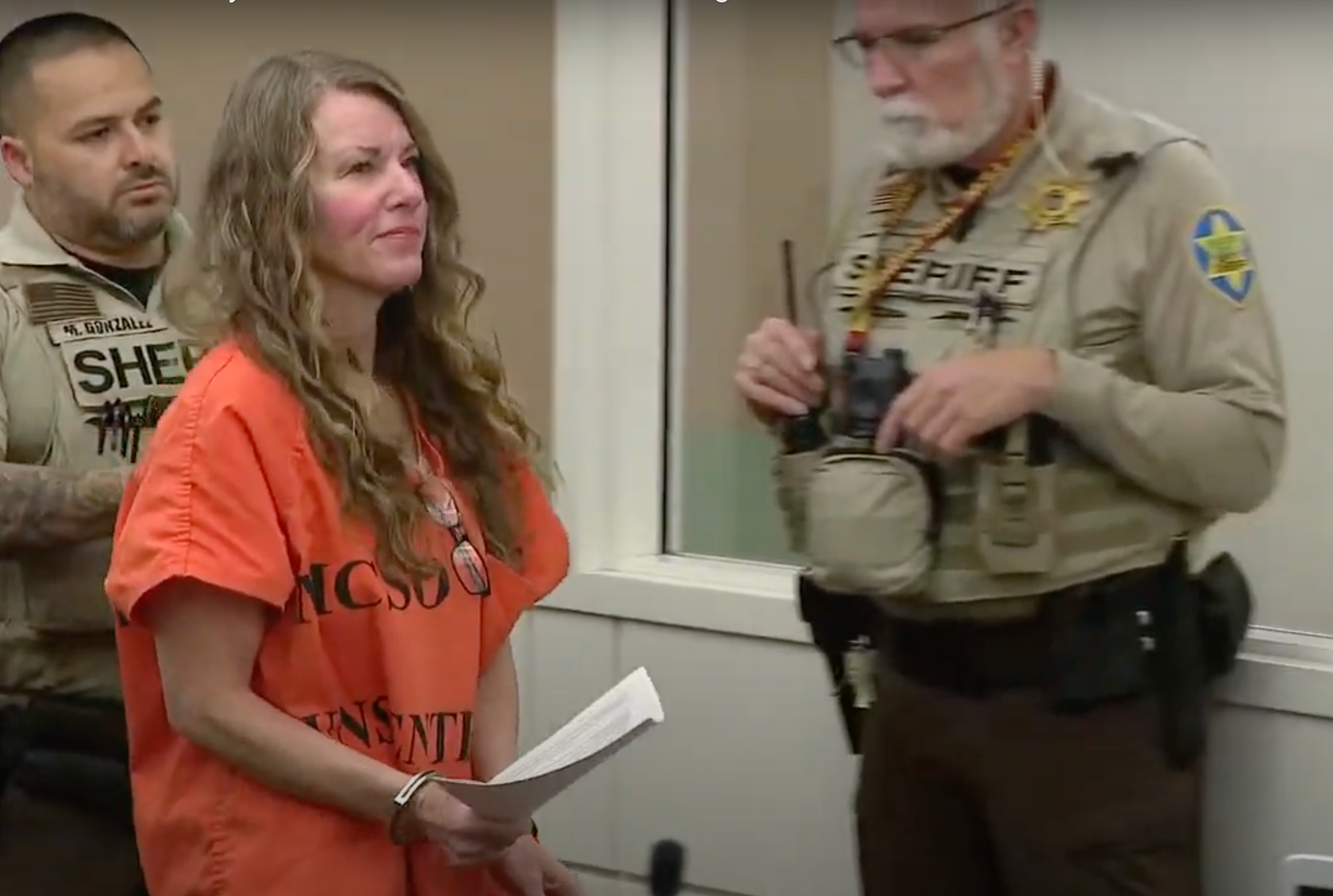 Lori Vallow appearing at her arraignment in Arizona