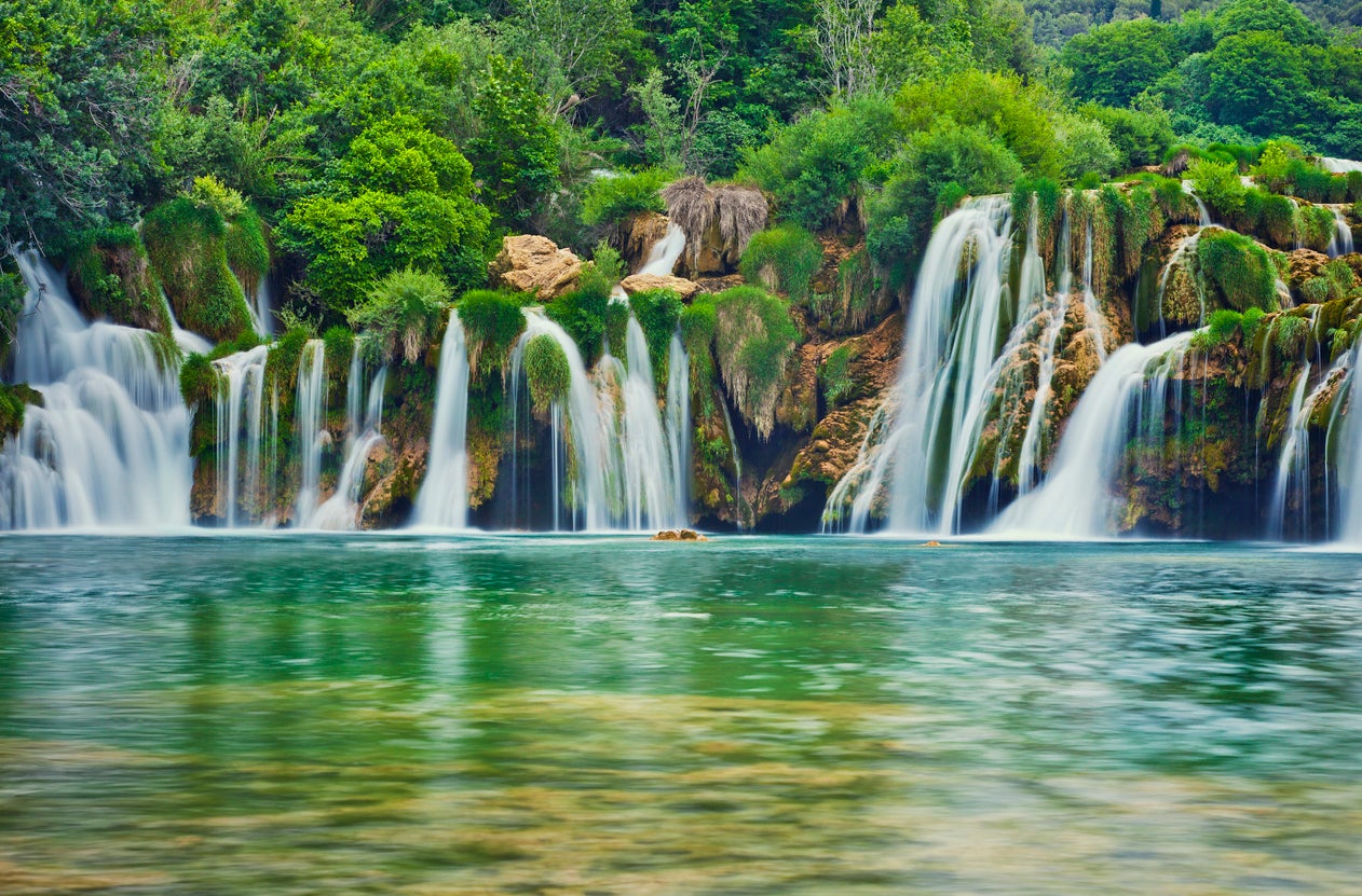 Krka National Park is idyllic hiking territory