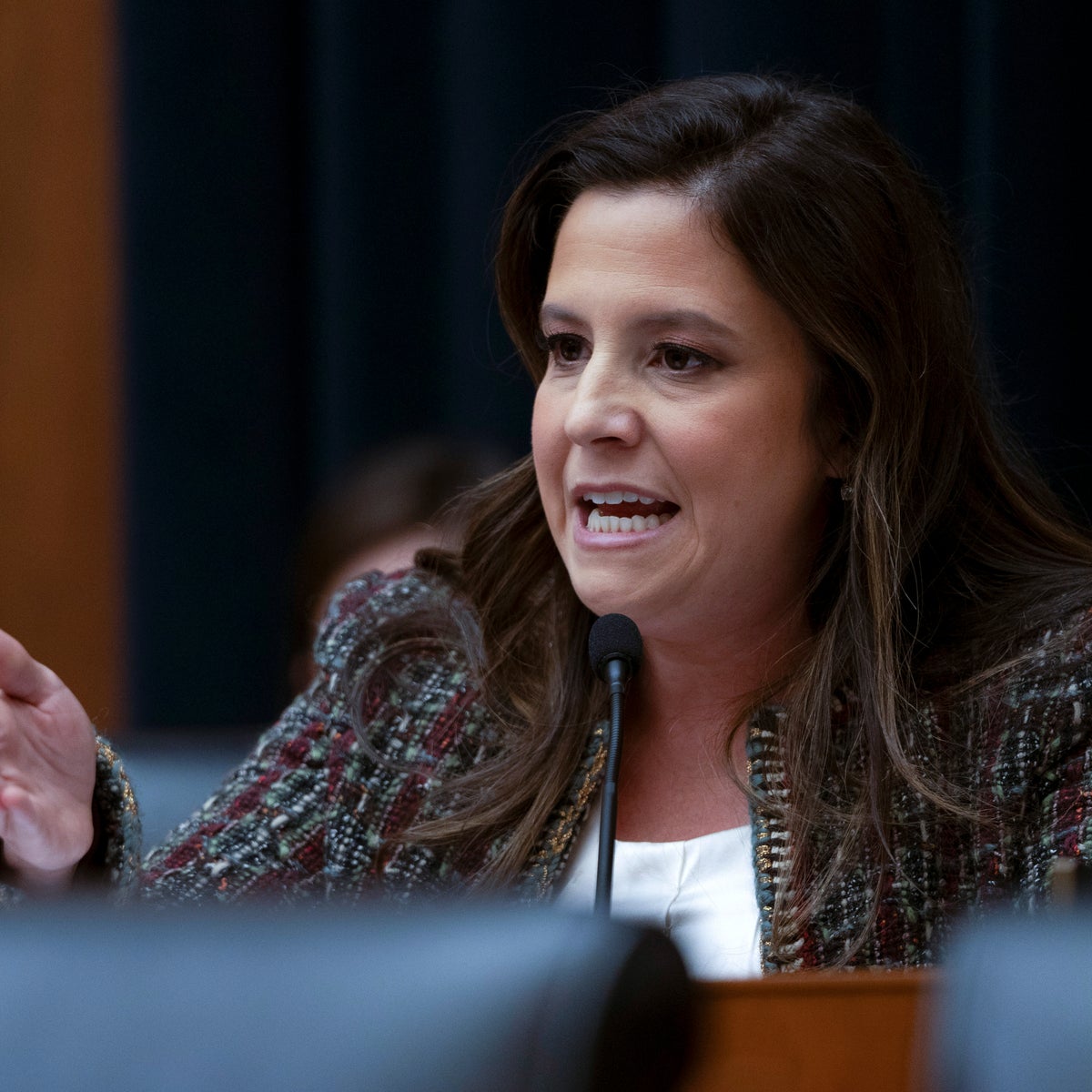 Elise Stefanik faces censure effort for calling jailed Jan 6 rioters 'hostages' | The Independent Elise Stefanik faces censure effort for calling jailed Jan 6 rioters 'hostages' | The Independent