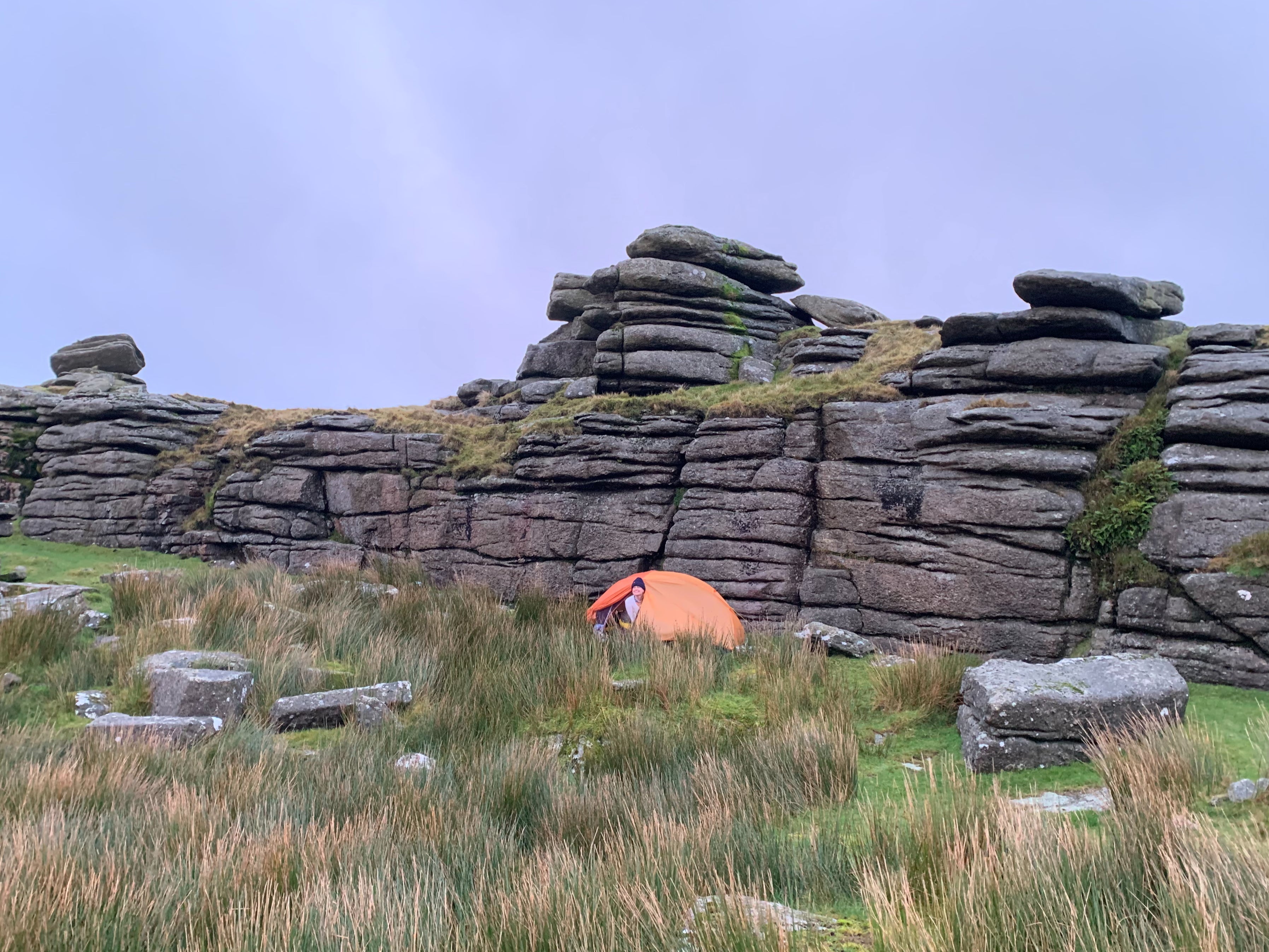 A picture-perfect sunrise followed a cosy night’s sleep