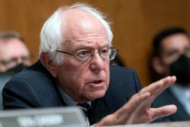 <p>Senator Bernie Sanders has called on his colleagues to support conditions on US aid to Israel.</p>