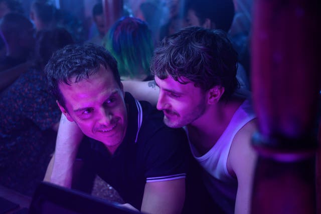 <p>Andrew Scott (left) and and Paul Mescal in ‘All of Us Strangers’ </p>