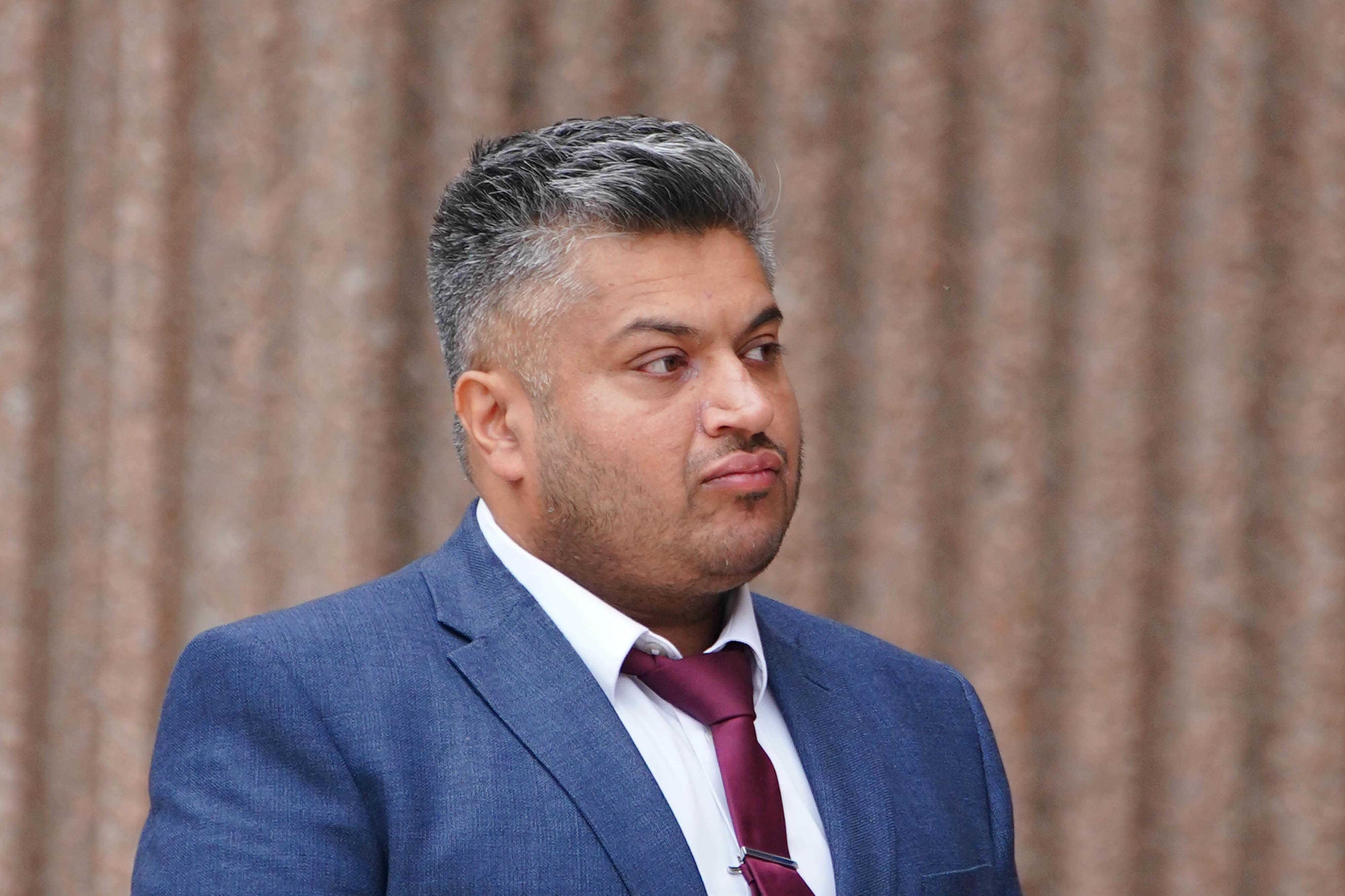 Former Greater Manchester Police officer Adnan Ali (Peter Byrne/PA)