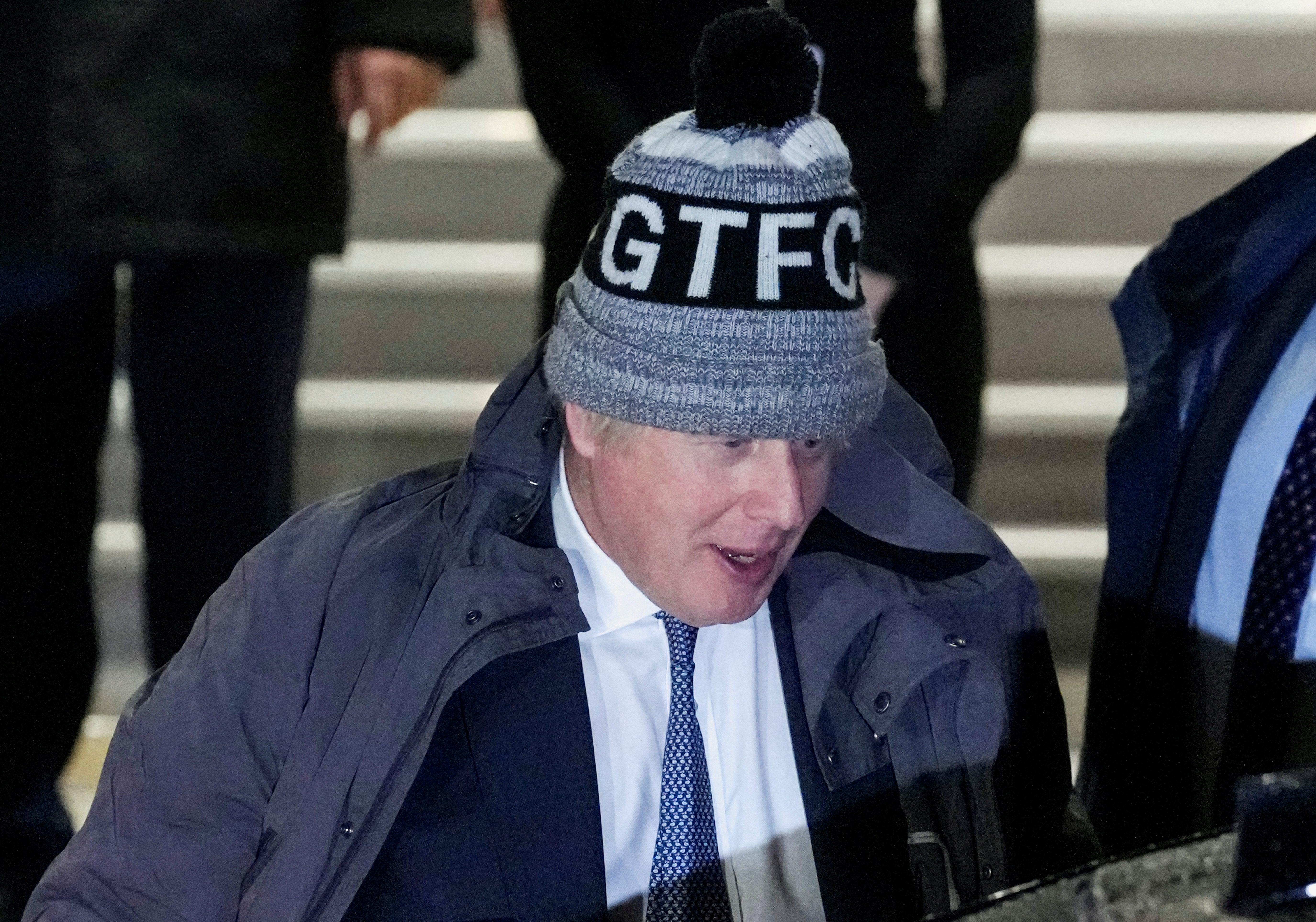 boris johnson, grimsby town, prime minister, covid, petition, petition launched to stop boris johnson wearing grimsby football hat as he’s bringing town into ‘disrepute’