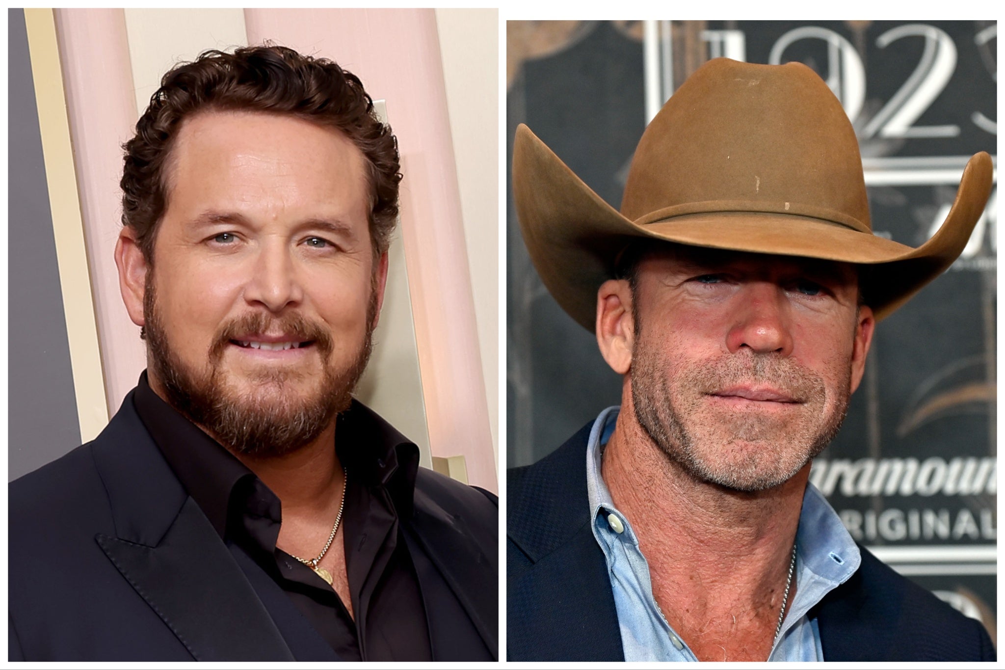 Cole Hauser and Taylor Sheridan
