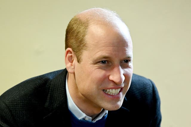 <p>Prince William said ‘Boo’ </p>