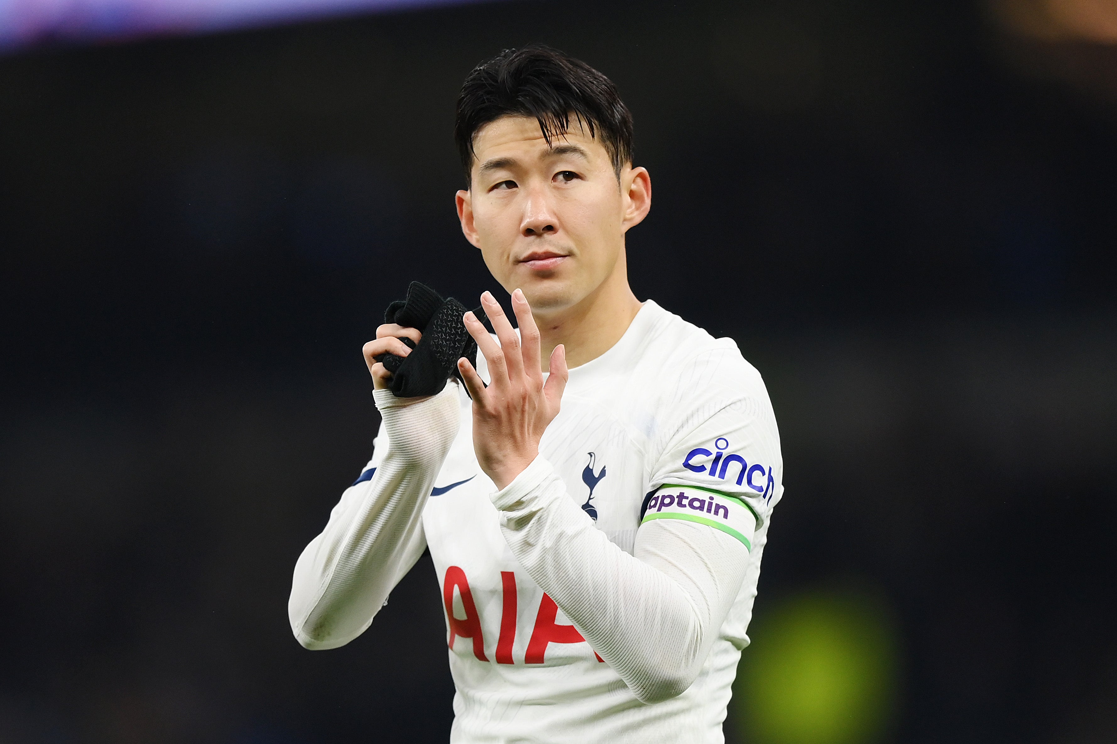 Son Heung-min is a doubt for Tottenham’s encounter with Newcastle