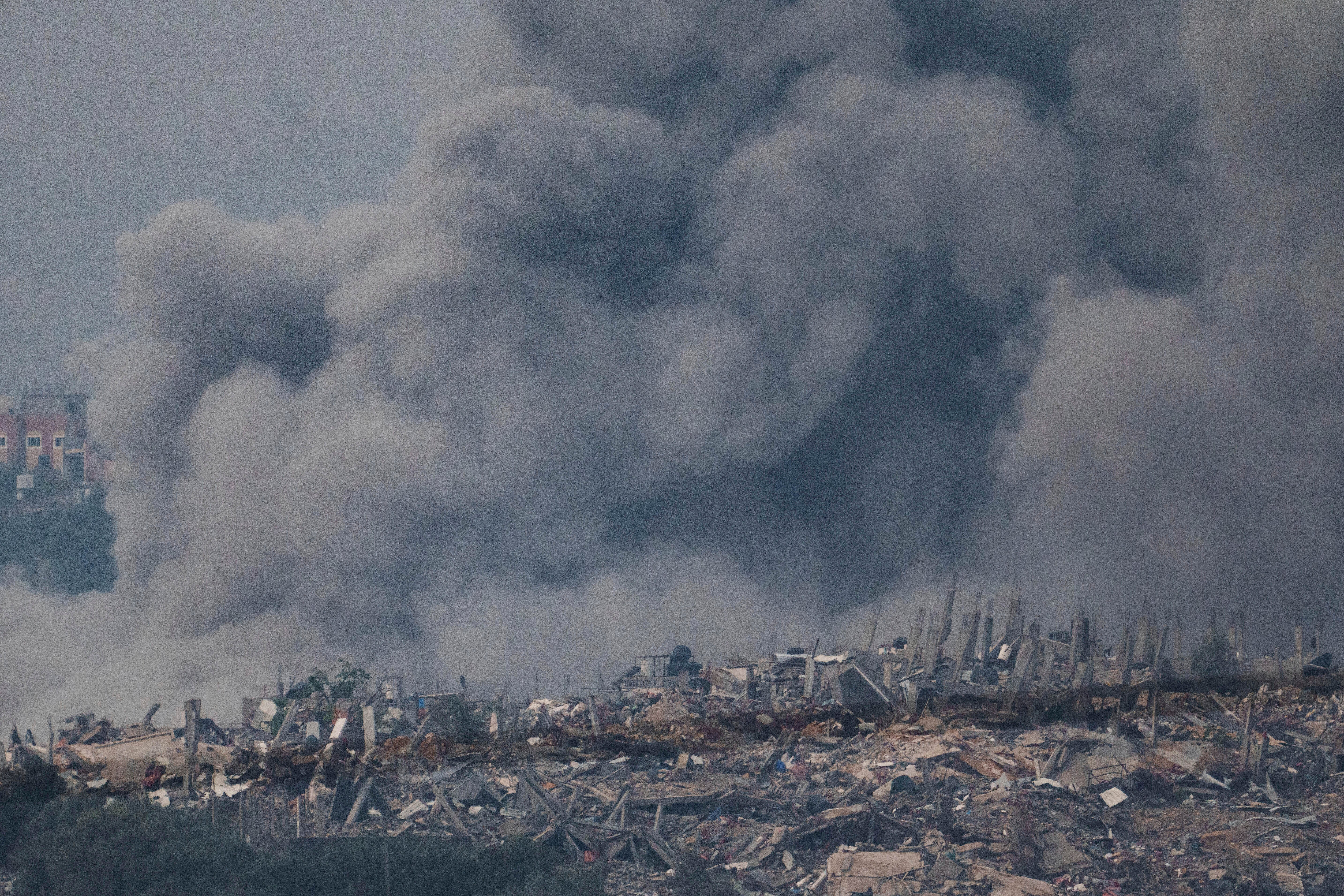 Israel Palestinians Southern Gaza Human Toll