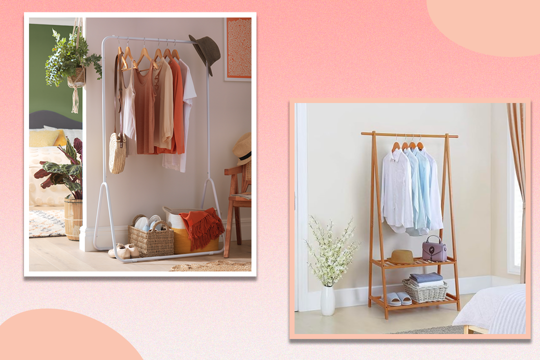 We hung our attire on these design-led clothes rails, looking for style, simple functionality, ease of self-assembly, and above all, sturdiness.