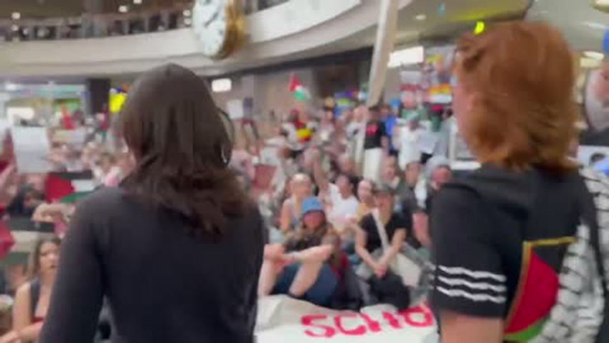 Hundreds of Australian students march out of classrooms in support of Palestine