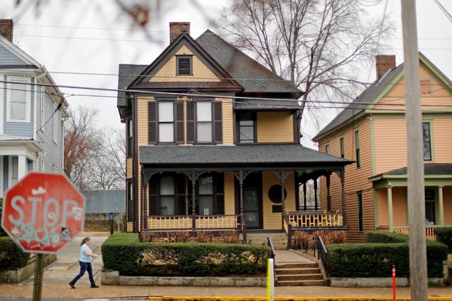 <p>This Jan. 22, 2018, file photo, shows Rev. Martin Luther King Jr.’s birth home in Atlanta</p>