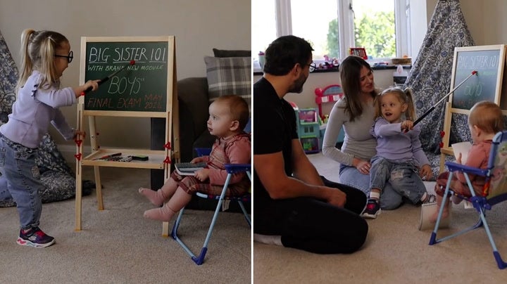 <p>Love Island couple announce they are expecting baby and reveal gender in sweet video.</p>