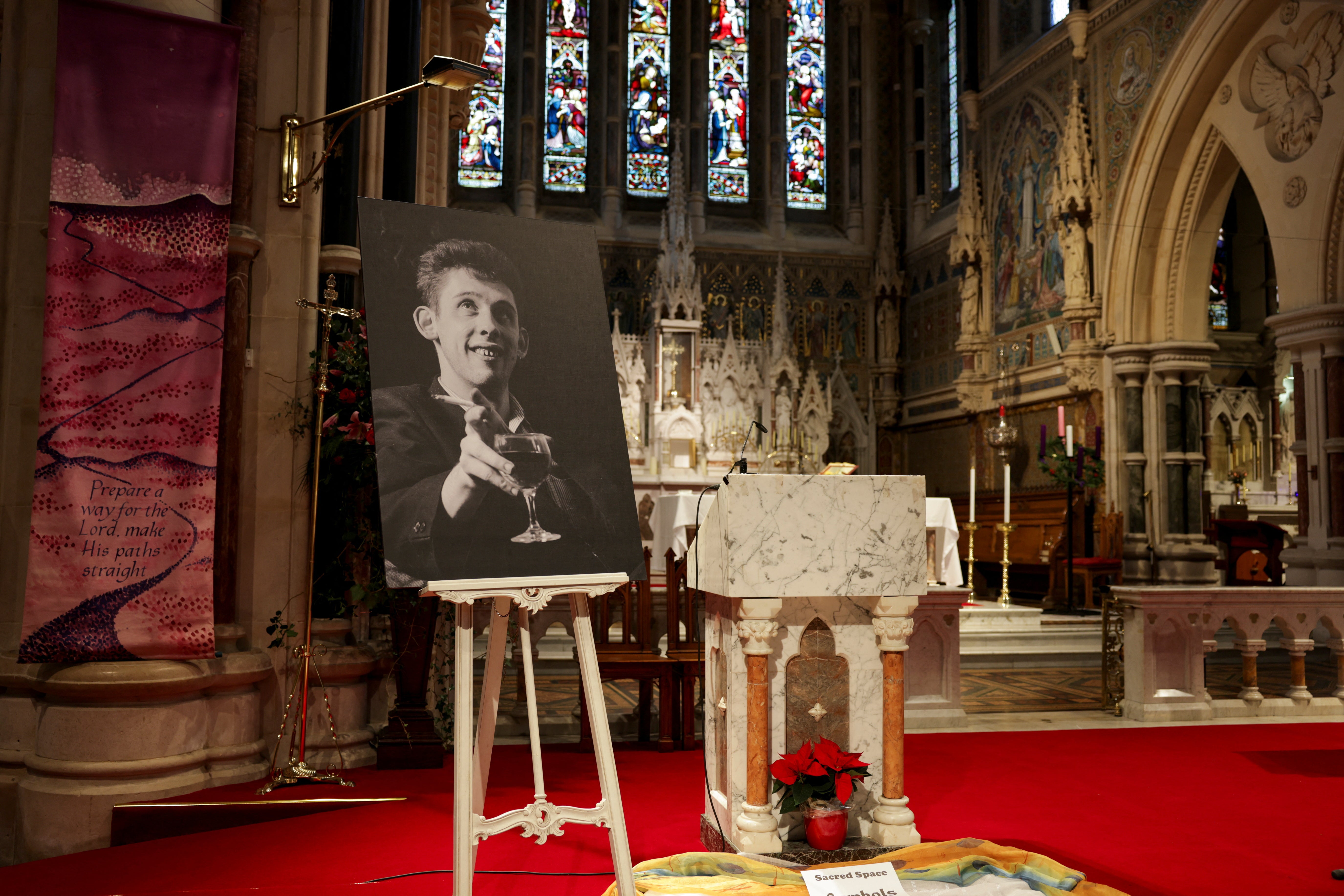 Shane MacGowan was laid to rest in St Mary of the Rosary Church, in Co Tipperary