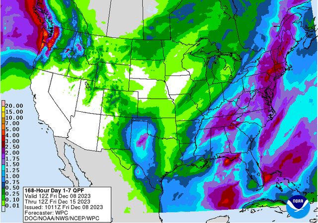 <p>The storms will bring heavy rain, strong winds and, in some places, snow </p>