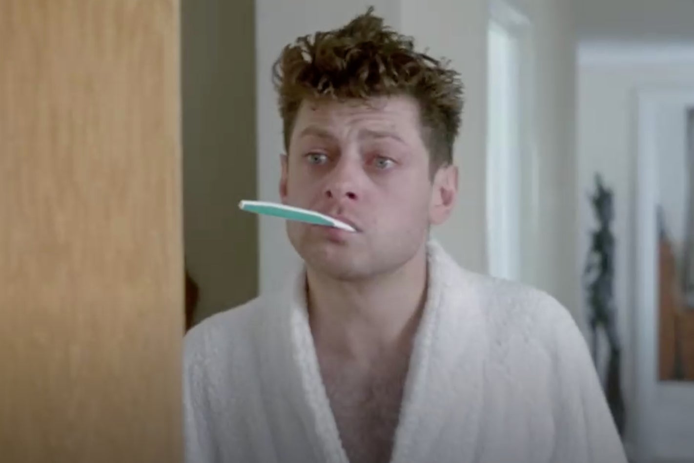 Serkis in one of his earliest roles, in Mike Leigh’s ‘Career Girls’